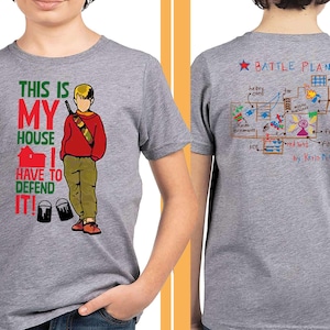 Kevin Battle Plan Christmas Sweatshirt: Funny Home Alone Movie Merch