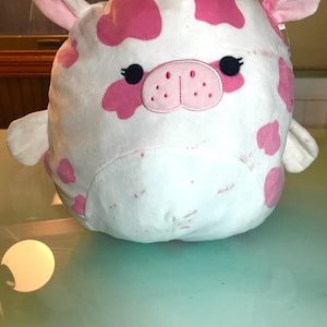 Mondy the Pink Cow Squishmallow 8inches!