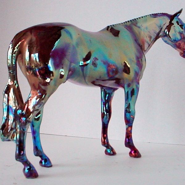 Award Winning/Champion Model Horse Sculpture Porcelain Ceramic  one of a kind Napoli