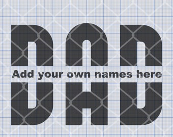 Papa Monogram Ideaal voor Vaderdag of verjaardag papa