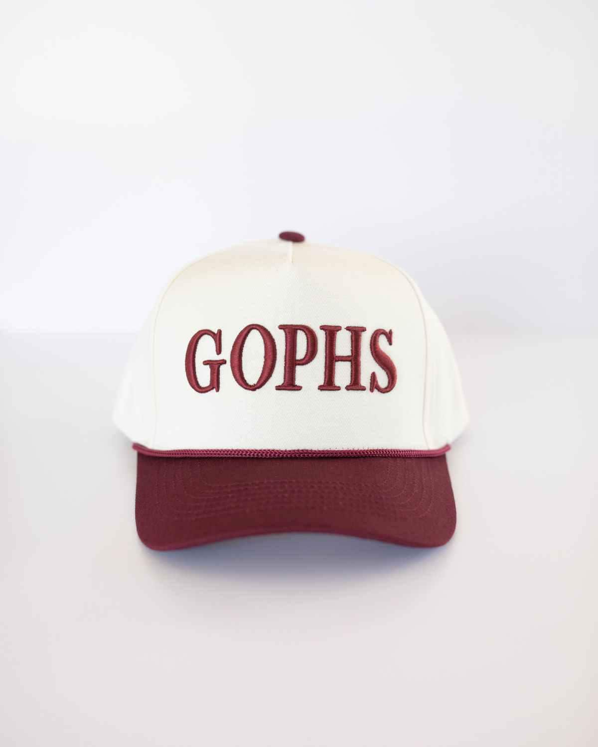 Minnesota Golden Gophers Sequin Gems Strapback Maroon Hat Unisex 47 Brand / Men main image 4