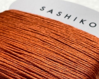 Daruma #214 CARROT Japanese Cotton SASHIKO thread 30 meter skein 20/6