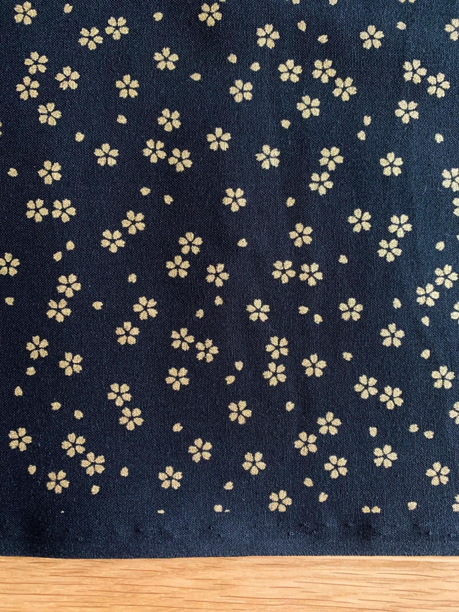 Golden Sakura Cherry Blossoms Sevenberry Japanese Cotton