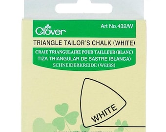 Clover Japanese Triangle Tailor's Chalk - choose your color