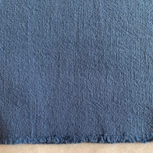 Cosmo sky blue Japanese cotton linen blend canvas fabric AD5188-68
