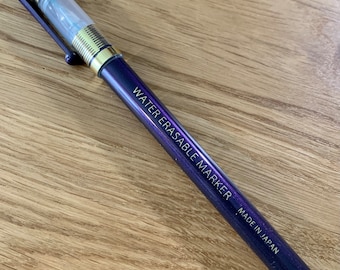 NEW Chacopa Water Erasable Fabric Pen - blue ink