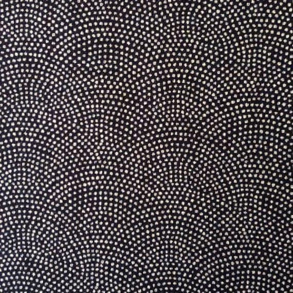 Sevenberry Same-komon Shark Skin Pattern Japanese Cotton Fabric