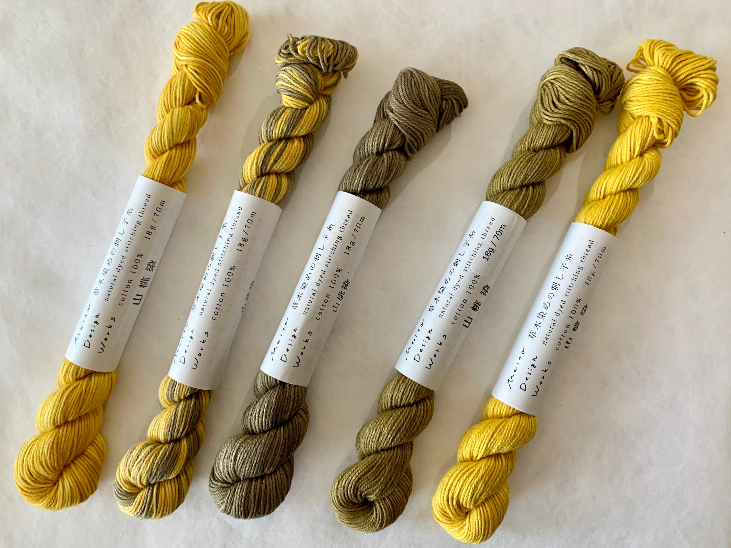 maitoページ Maito Natural Dyed Stitching Thread for Sashiko and Kogin