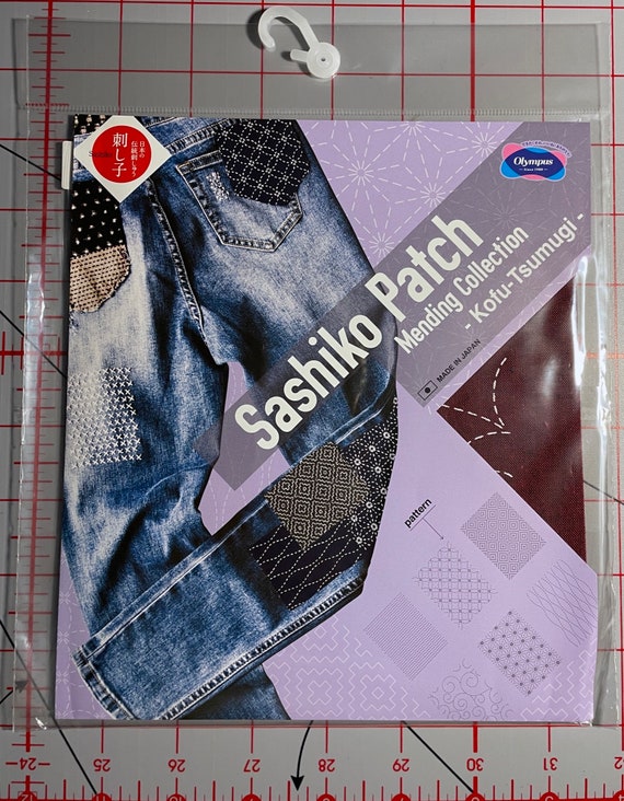 Olympus Japanese Sashiko Patch Mending Collection Cotton Fabric
