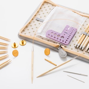 Tulip CarryC Interchangeable Bamboo Knitting Needle Set with case TP-1302