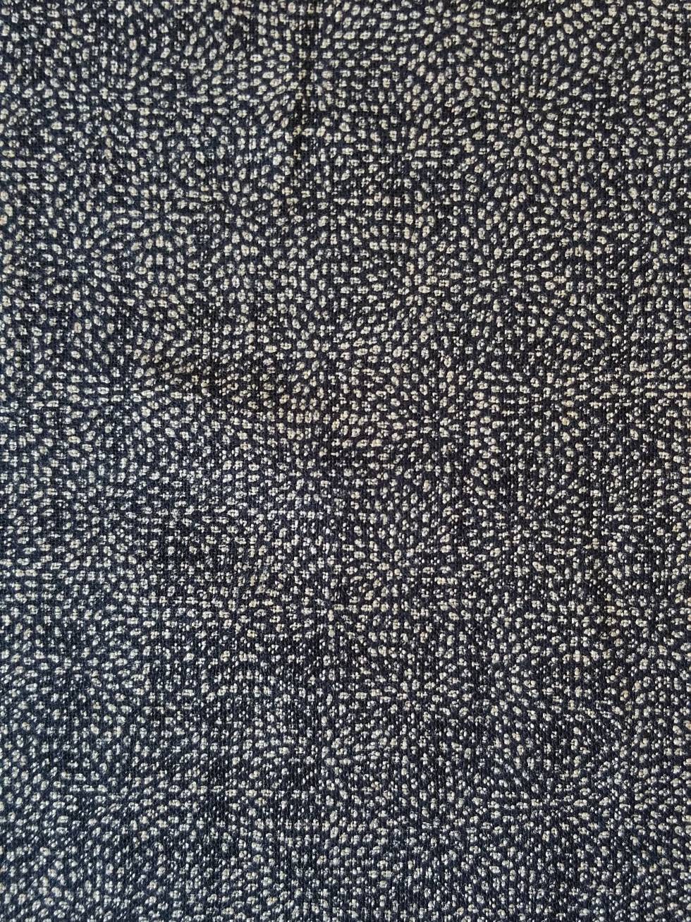 Sevenberry exploding dots navy indigo blue Japanese cotton | Etsy