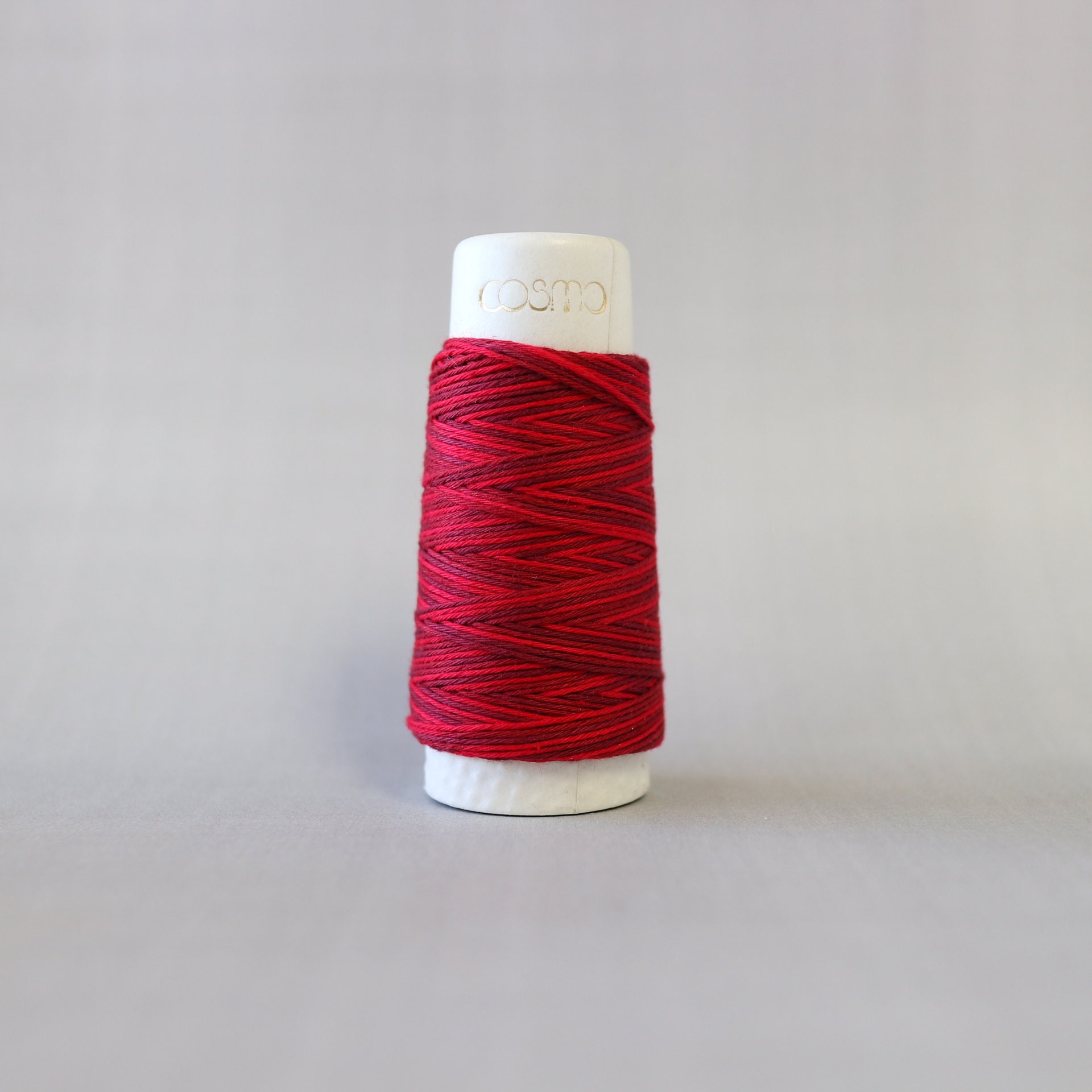 新品未使用　THE SHISHIKUI COTTON C / RED Lecien Cosmo Hidamari Gradation RED Cranberry Japanese Cotton