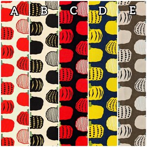 Kabocha Pumpkins Japanese cotton Oxford fabric UP5910-D yellow & blue bild 6