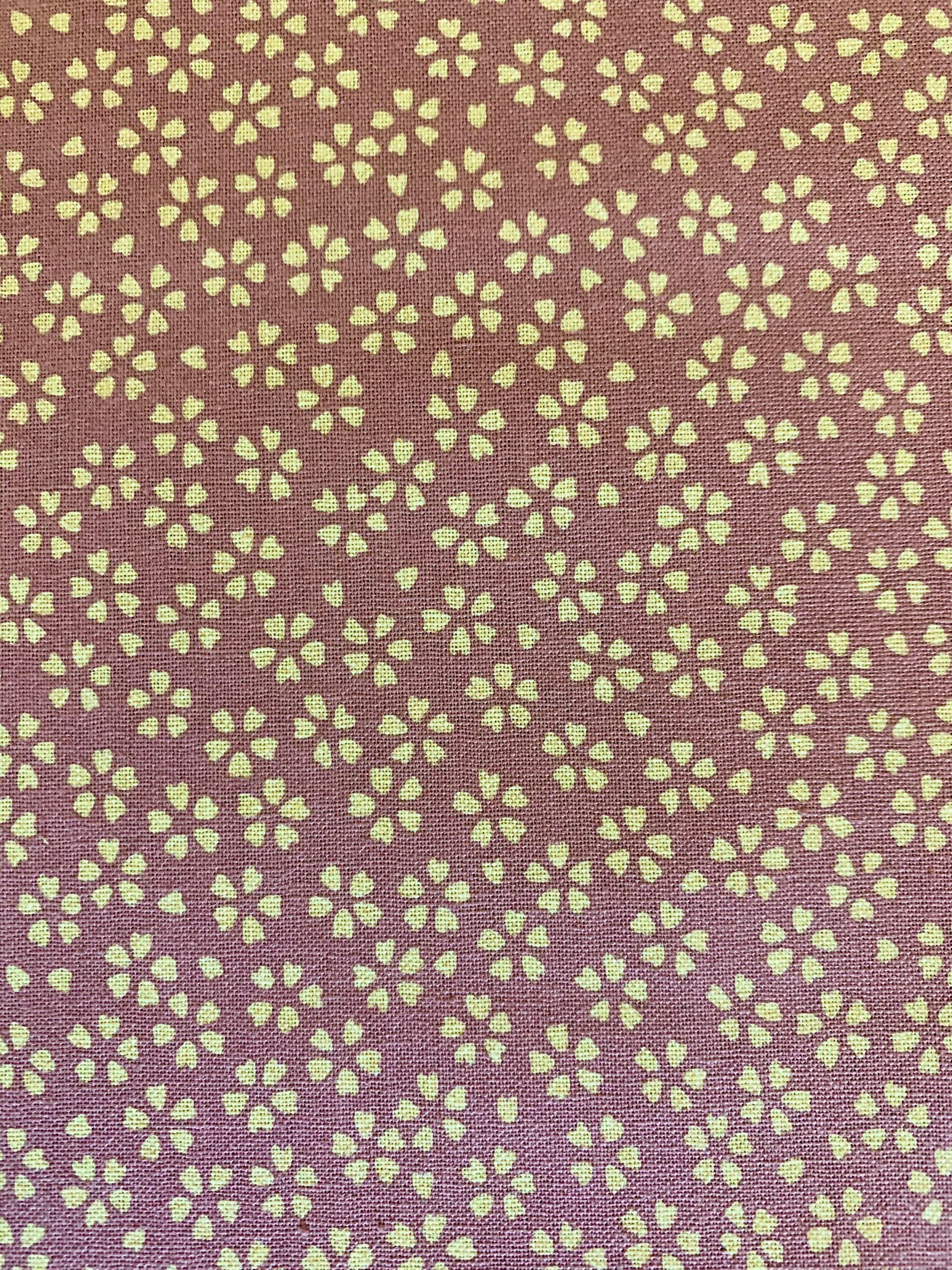 キューピーさくら Sakura Cherry Blossom Sevenberry Japanese Cotton Fabric 88222-1-1