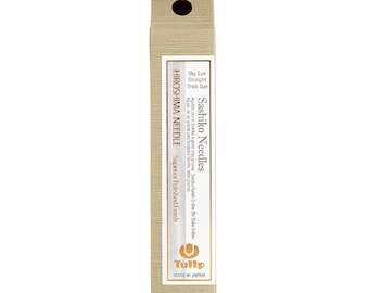 Tulip Sashiko Needles THICK Big Eye Straight THN-102e