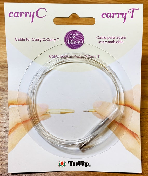 Tulip Cables for Knitting Needles Carryc and Carryt 16 24 32 40 