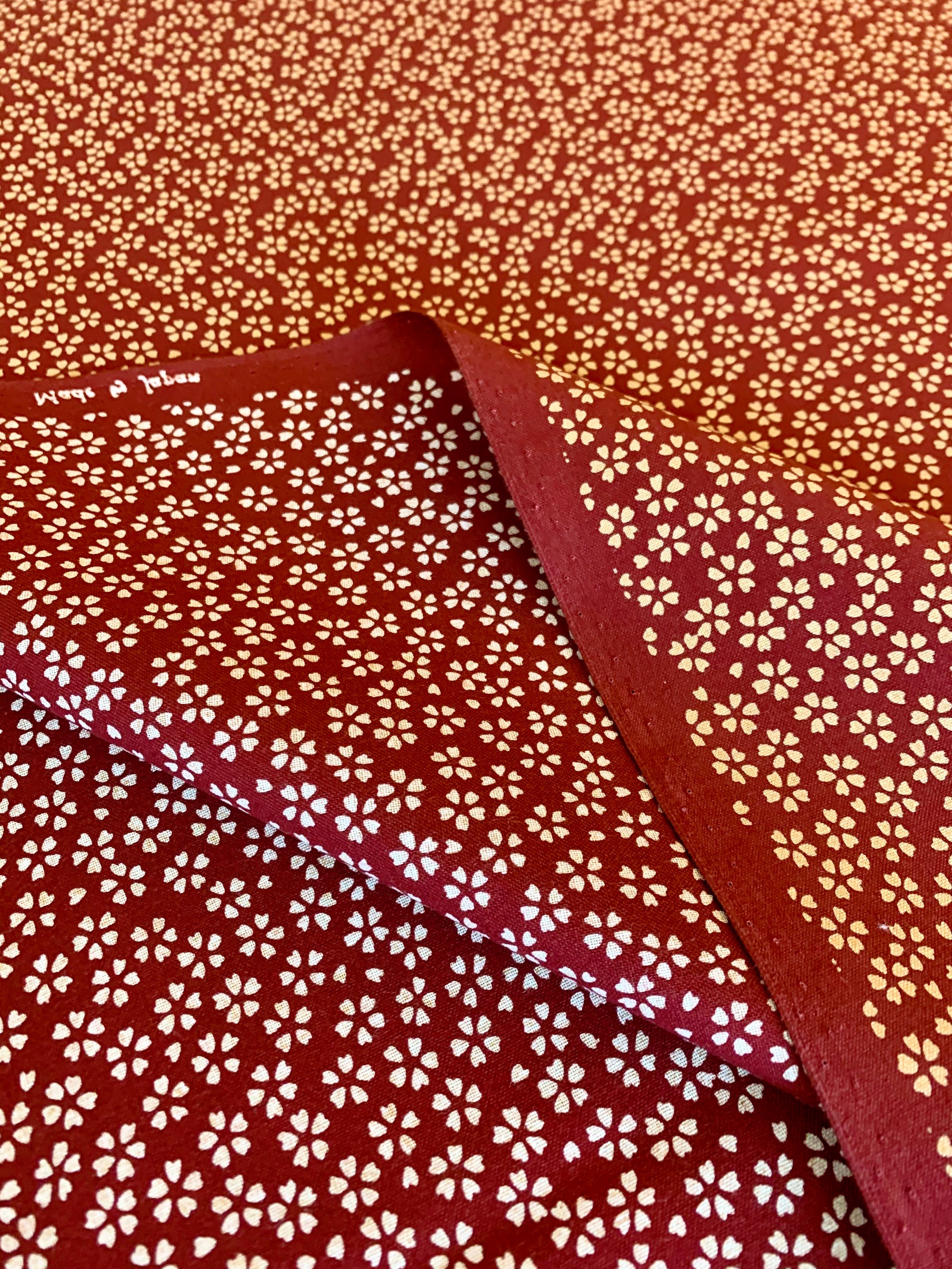 Sakura Cherry Blossom Sevenberry Japanese Cotton Fabric 88222-1-4