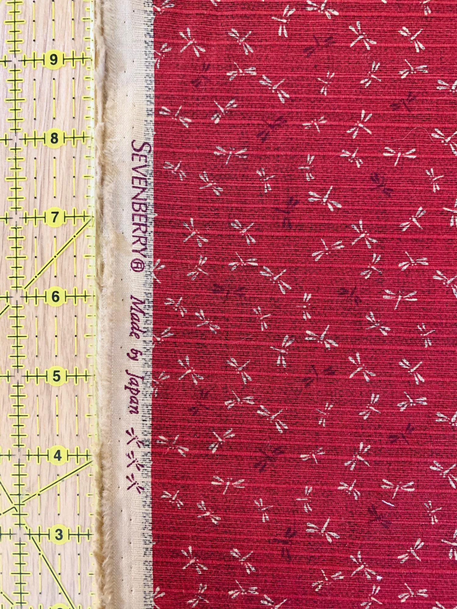 ハッピーベリー　1207 Double Sided Dragonfly and Same-komon Japanese Shantung