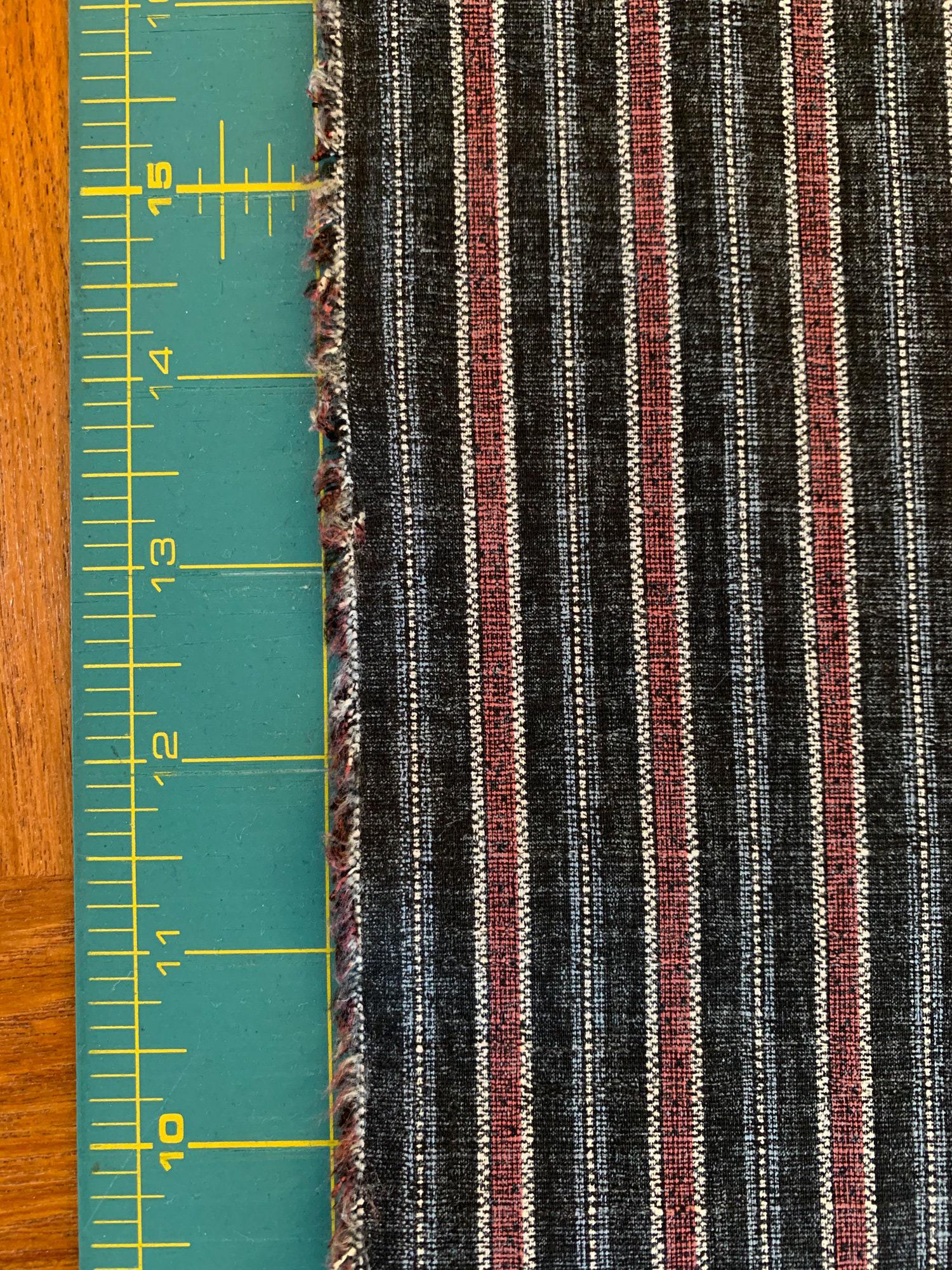 moricoページ Morikiku Stripe Japanese Cotton Dobby Fabric M-23200-C24