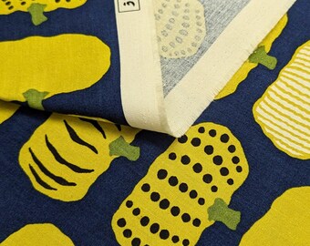 cottonページ Kabocha Pumpkins Japanese Cotton Oxford Fabric UP5910-D