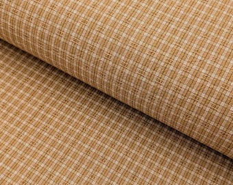 Yarn Dyed Plaid Cotton Fabric - 44