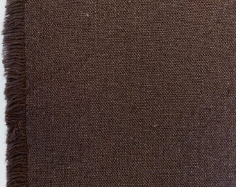 Cosmo Japanese cotton linen blend canvas AD5188-217 coffee brown