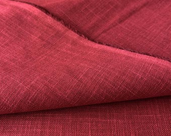 Sevenberry Heathered Solids Japanese cotton fabric 88630-10 cherry red