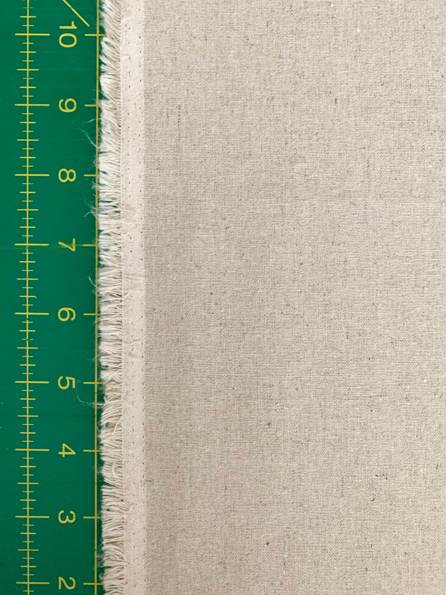 Solid Color Japanese Cotton Linen Fabric H-CL-6001-KN Solid Color Japanese Cotton Linen Fabric H-CL-6001-KN