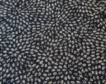 Sevenberry Chrysanthemum Dots navy indigo blue Japanese cotton fabric 88223-18