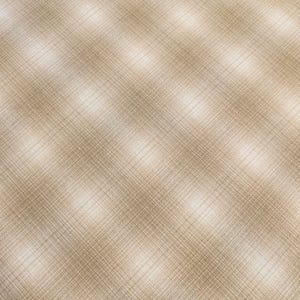 Japanese yarn dyed ombre plaid cotton fabric SY10630S E light brown