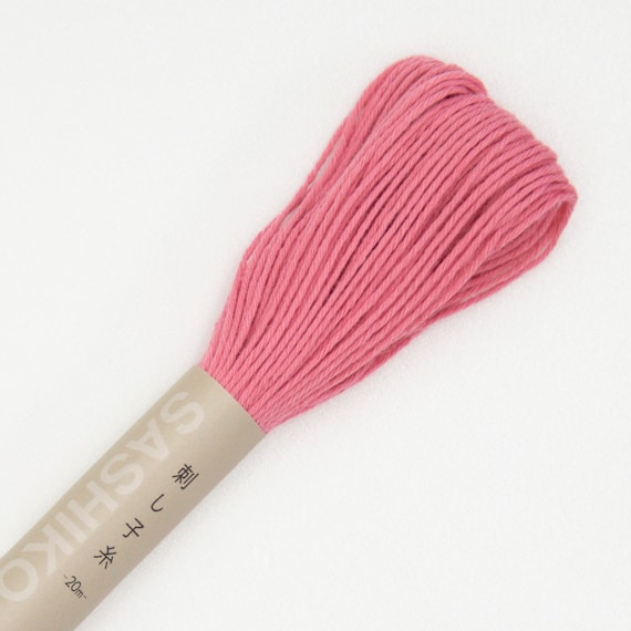 Olympus Sashiko Variegated Cotton Thread 53 Pink Valentine Olympus Sashiko Variegated Cotton Thread 53 Pink Valentine