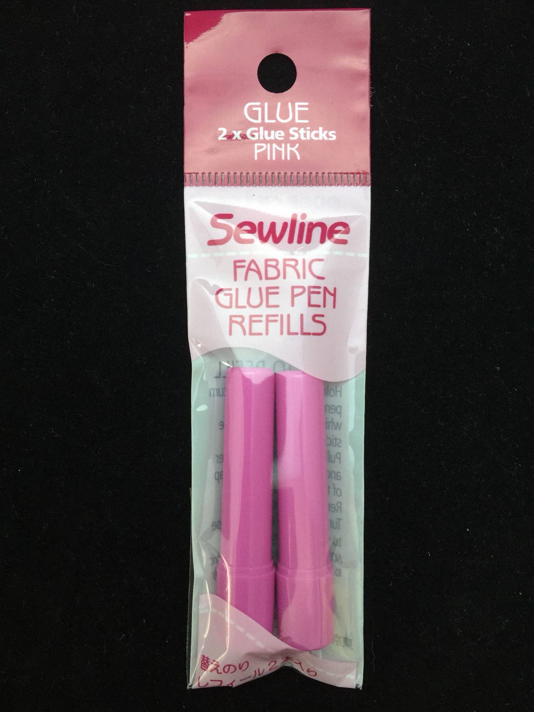Pink SEWLINE Refill for Applique Fabric Glue Stick Etsy