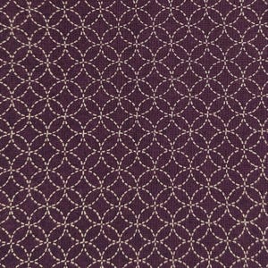 Sevenberry Small Shippo Japanese cotton fabric 88222-11-7 purple