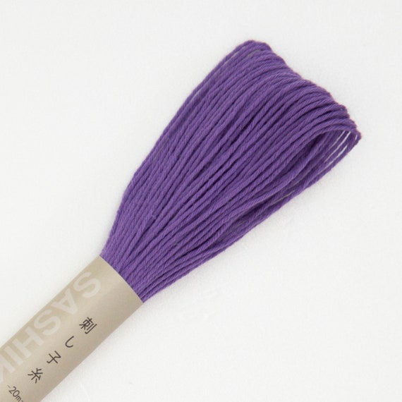 Olympus Sashiko Cotton Thread 19 Purple Olympus Sashiko Cotton Thread 19 Purple