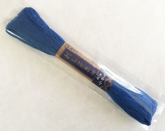 Yokota #17 Japanese Cotton Sashiko thread SKY BLUE 40 meter skein