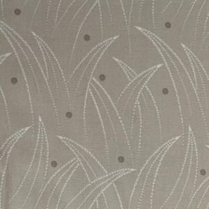 Centenary Collection Japanese printed cotton taupe fabric CE10377S-A beige