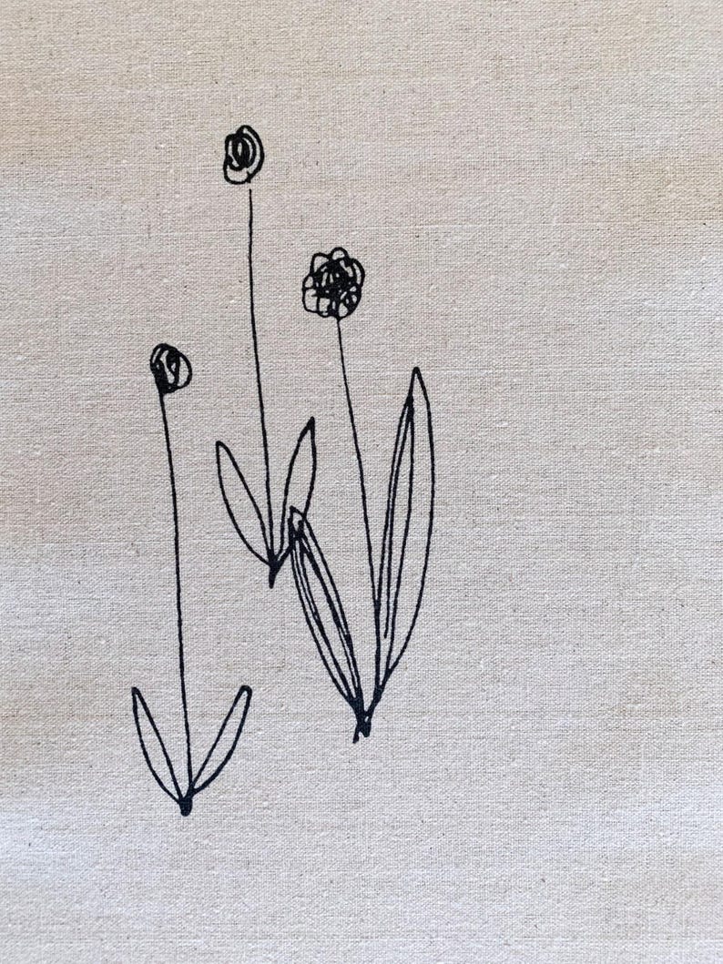Panel Megumi Sakakibara Collection Japanese cotton linen fabric panel MS1801CL-B beige black image 3