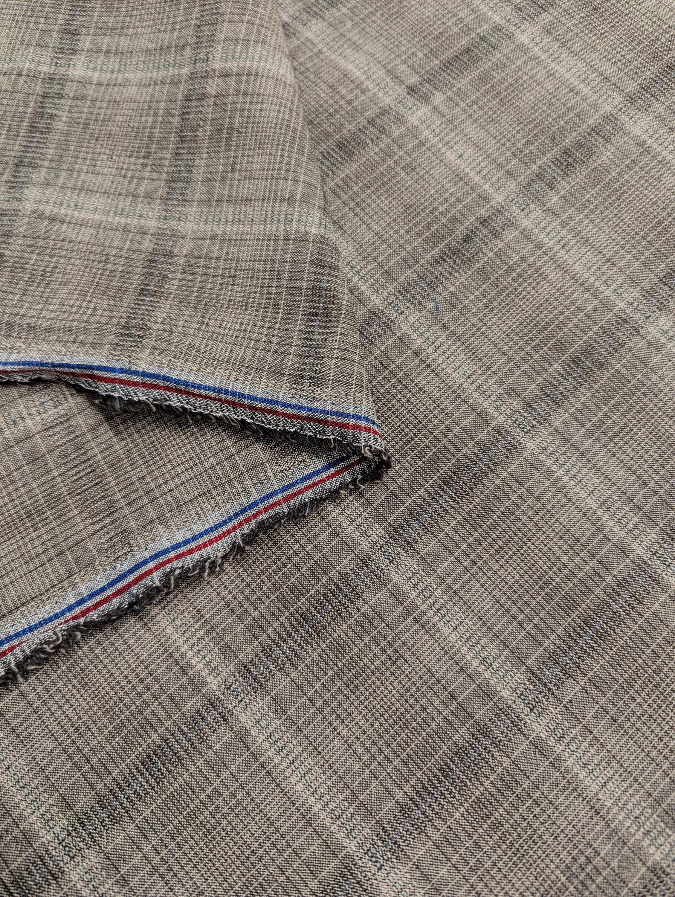 Junko Matsuda Yarn Dyed Plaid Japanese Cotton Fabric Y23