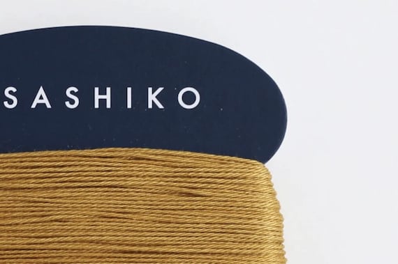 Daruma #220 KINCHA Japanese Cotton SASHIKO Thread 40 Meter Skein