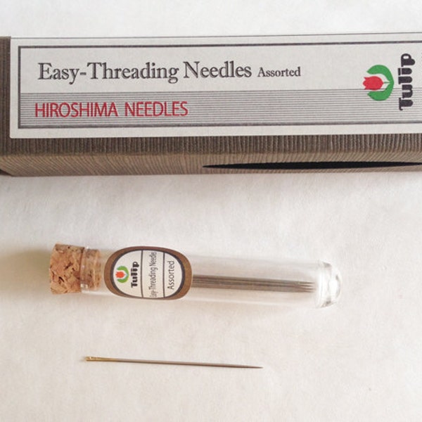 Tulip Easy Threading Needles assorted sizes THN-058e