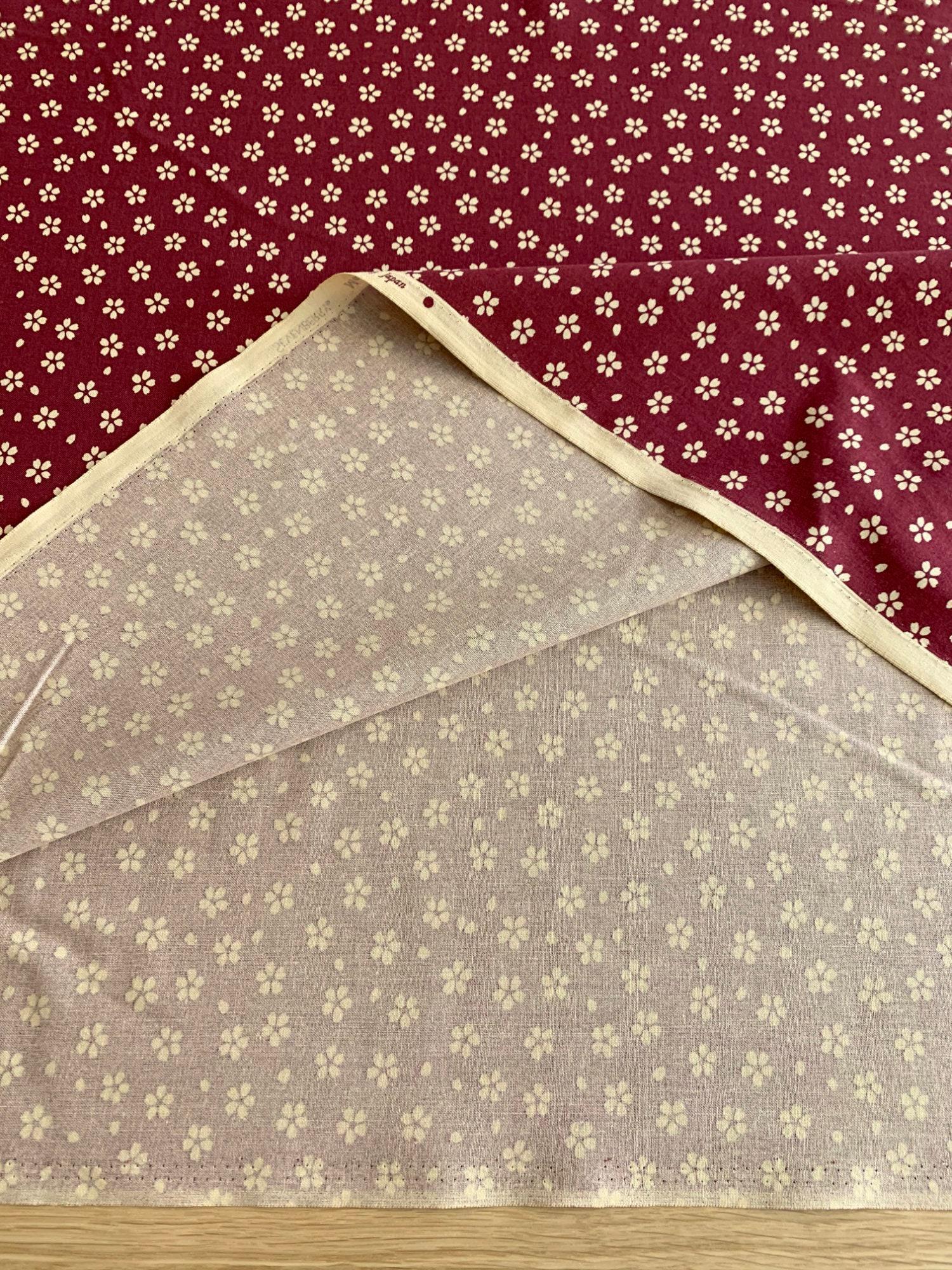 Medium Cherry Blossom Sakura Sevenberry Japanese Cotton Fabric