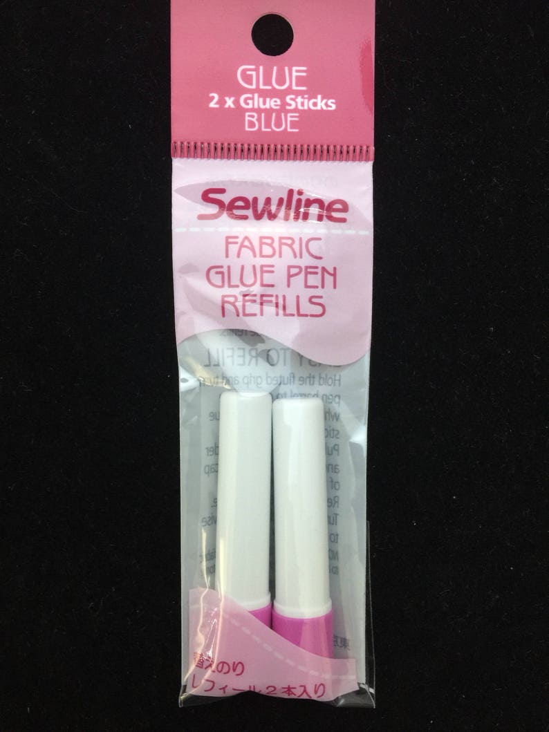 2 Pack Blue SEWLINE Refill for Applique Fabric Glue Stick Etsy