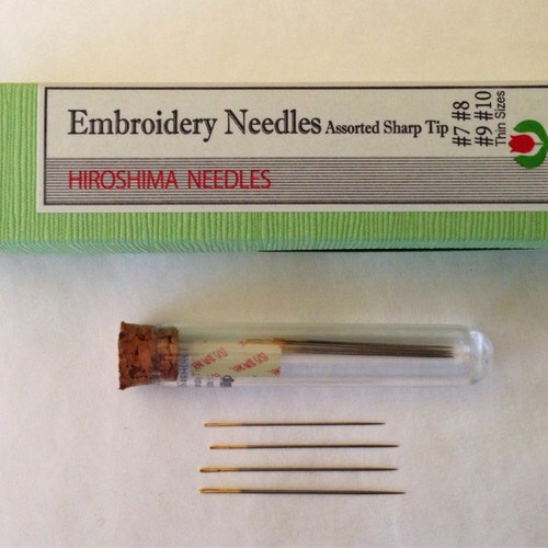 Tulip Size 9 Sewing Needles Sharp Tip Thn014e Etsy