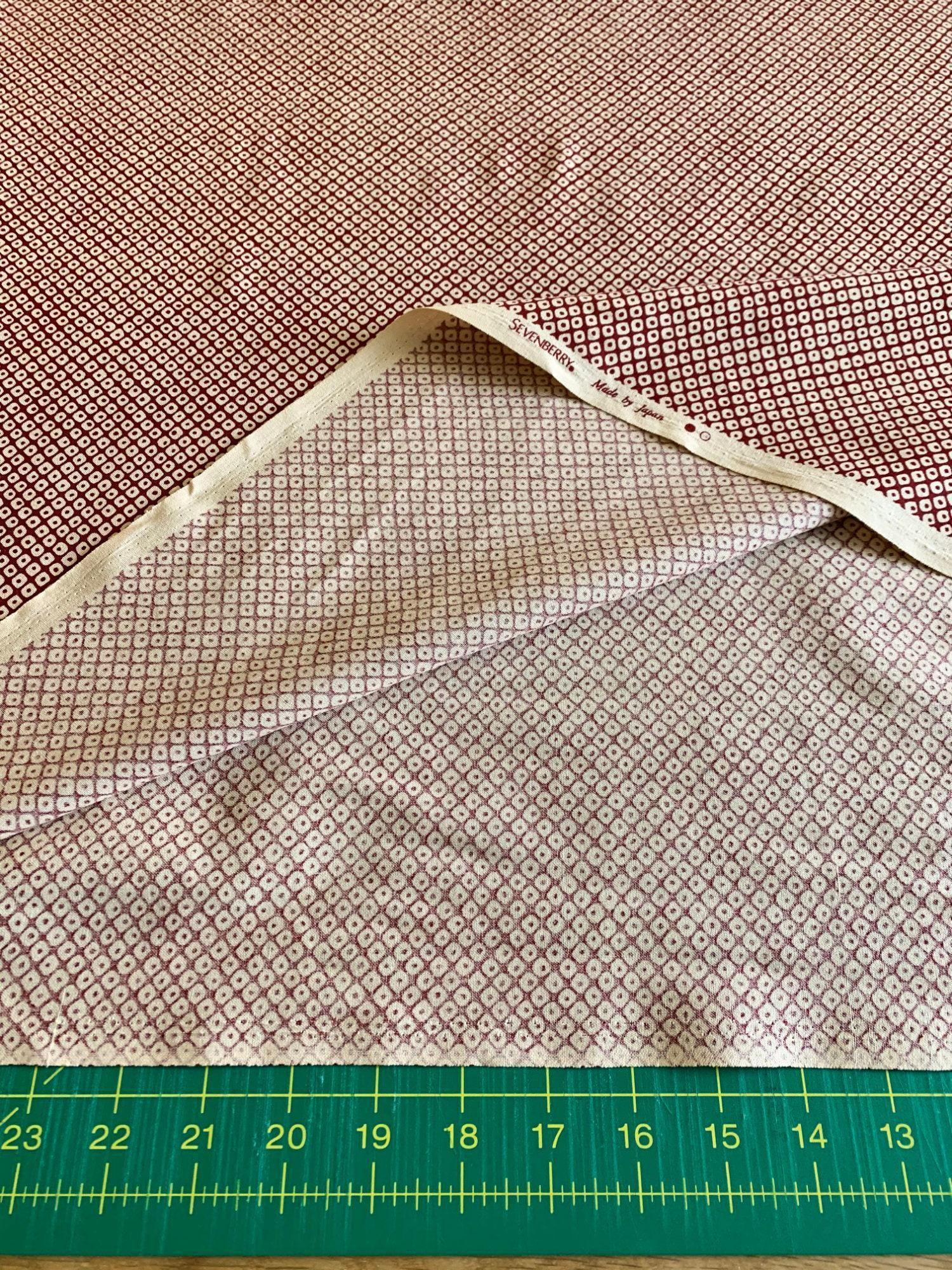ハッピーベリー　1207 Patchwork Dragonflies Sevenberry Japanese Cotton Fabric