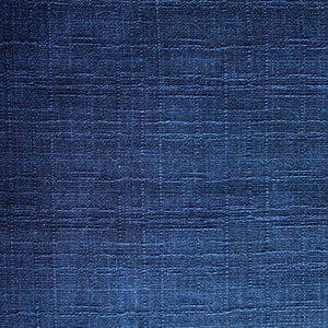 Solid color dobby weave Sevenberry Japanese cotton fabric 88633-1-12 indigo blue