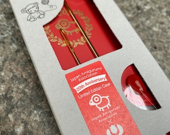 Tulip Amicolle Amigurumi Tapestry Needles in limited edition red case AC-068 編みぐるみ