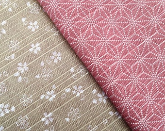 Beige & Pink Sevenberry Double Sided Sakura Cherry Blossom