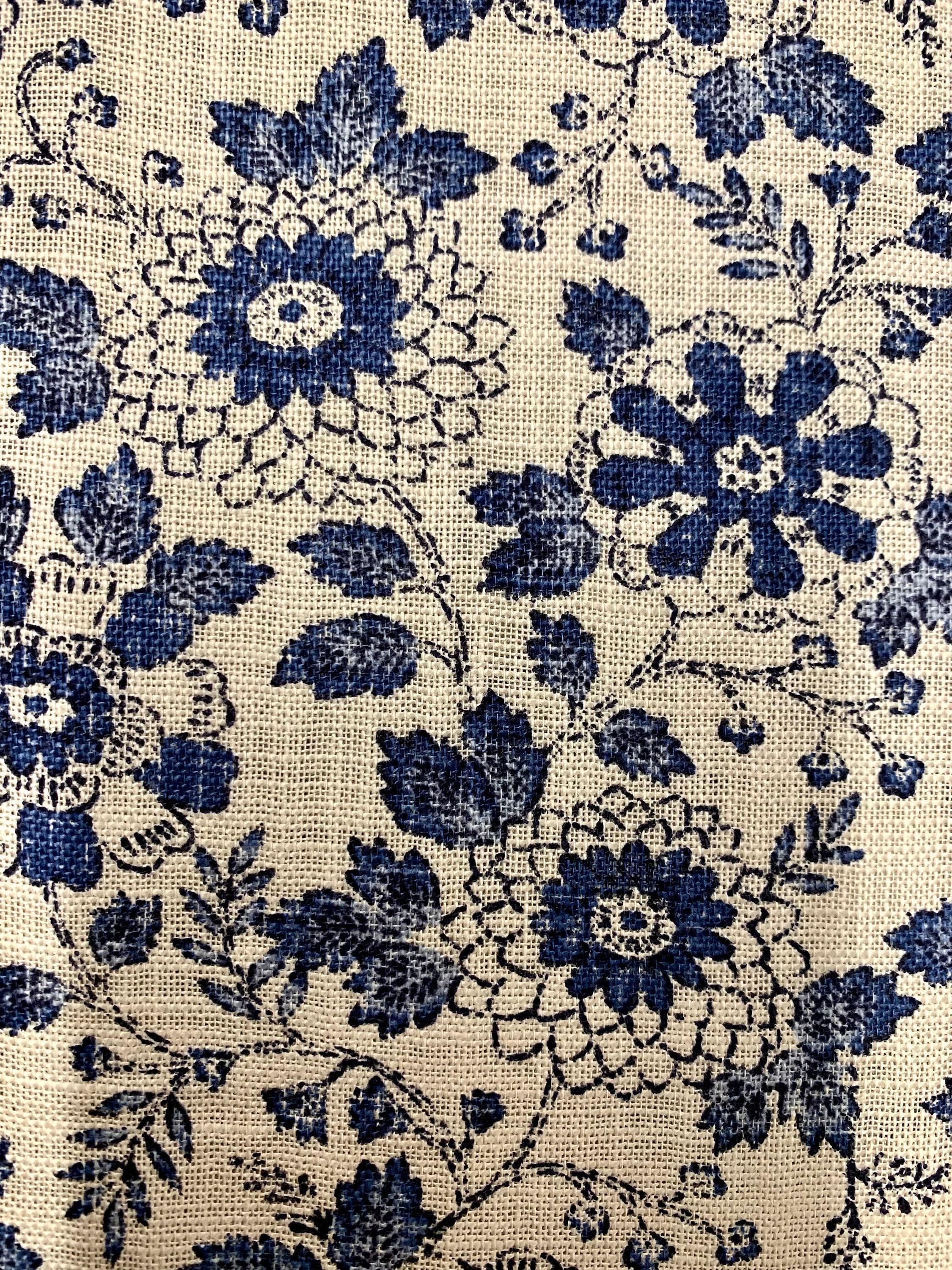 Sevenberry Vintage Floral Japanese Cotton Fabric 83045-1-3 Beige