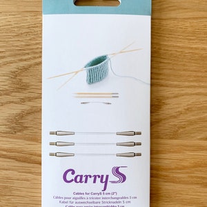 Tulip CarryS Cables for Interchangeable Bamboo Knitting Needle Set TP1275
