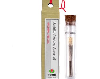 Tulip Sashiko Needles LONG Assortment 2 each of 3 sizes THN-030e
